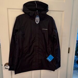 Columbia Black Jacket with Hood